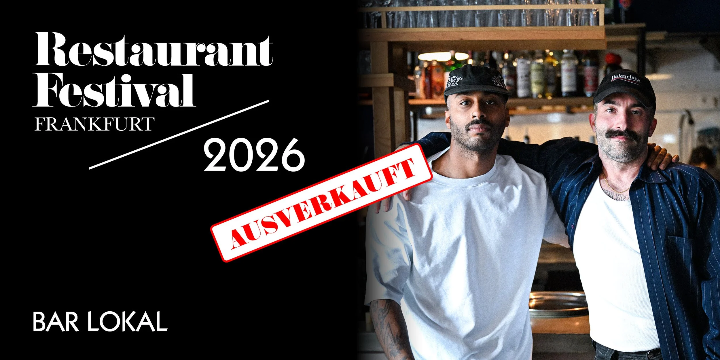 AUSVERKAUFT! // 31. Oktober 2026 // SOMMERNACHT IN OFFENBACH // Bar Lokal // 7 Gänge