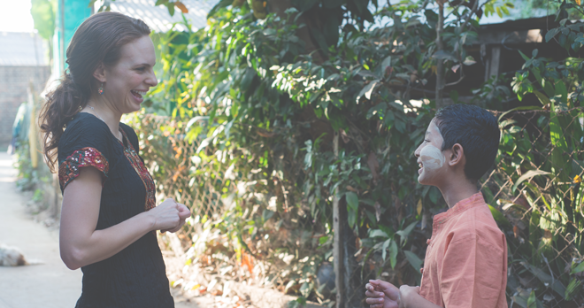 Erin Zaikis, Sundara founder in Yangon, Myanmar