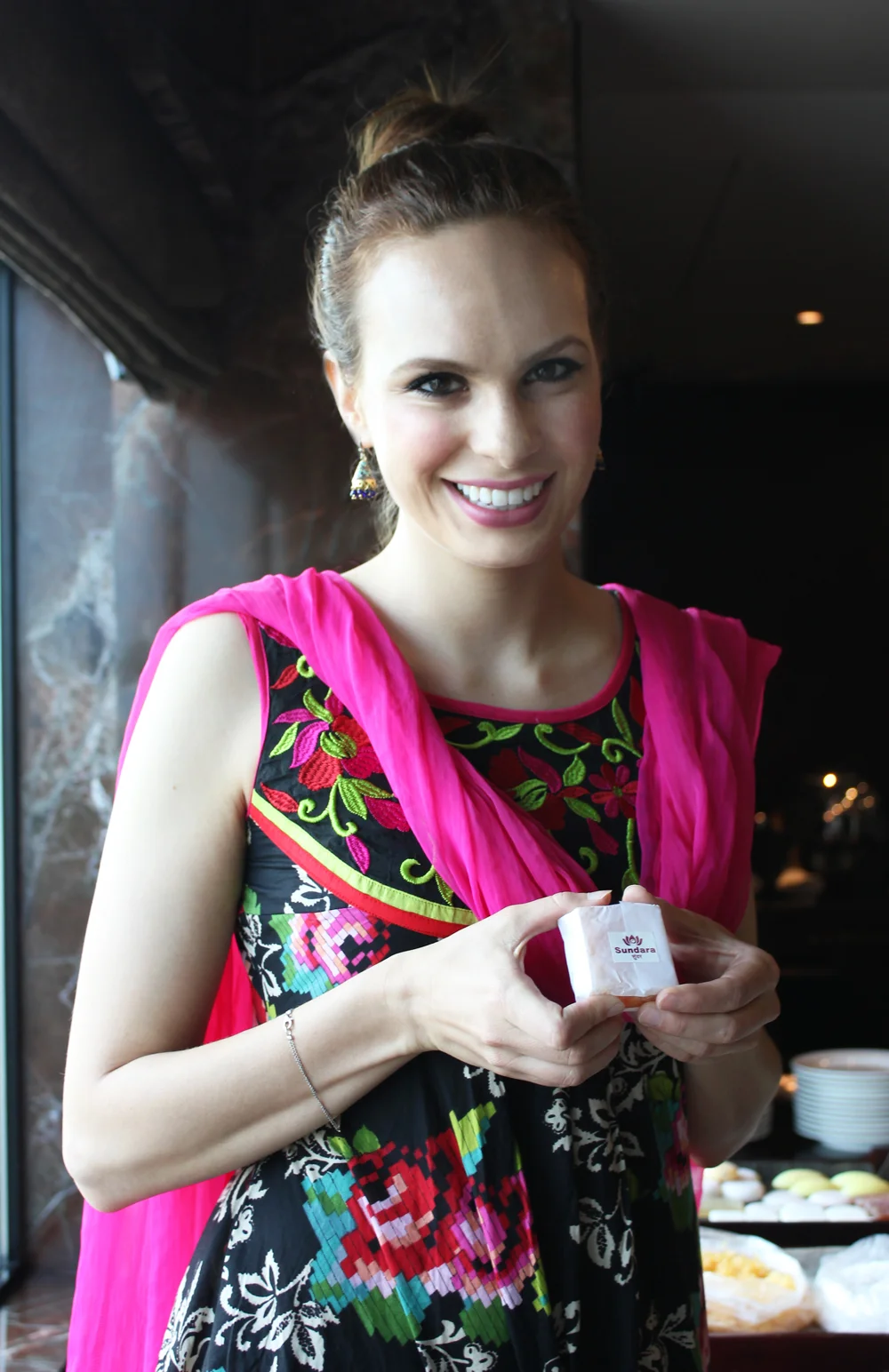 Erin in Mumbai, May 2015