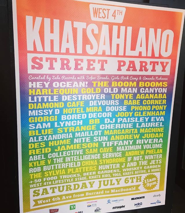 Stoked for this! Thanks to @khatsahlano for having us out. See you there Vancouver! #summersosoon 🌞🌞🌞🌞