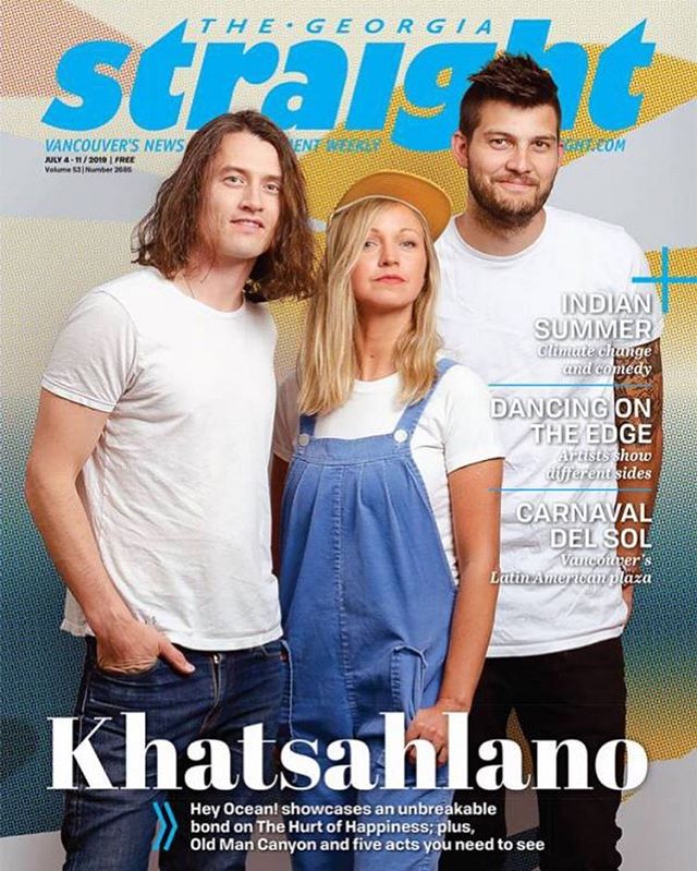 Look Ma! We did it! We&rsquo;re on the cover of the Georgia Straight!
We are SO excited to play Khatsahlano Festival on Saturday with so many amazing Vancouver bands.
We hit the TD Burrard Stage at 8 p.m. 🙌🏼💛see you there! 📷: our favorite @workin