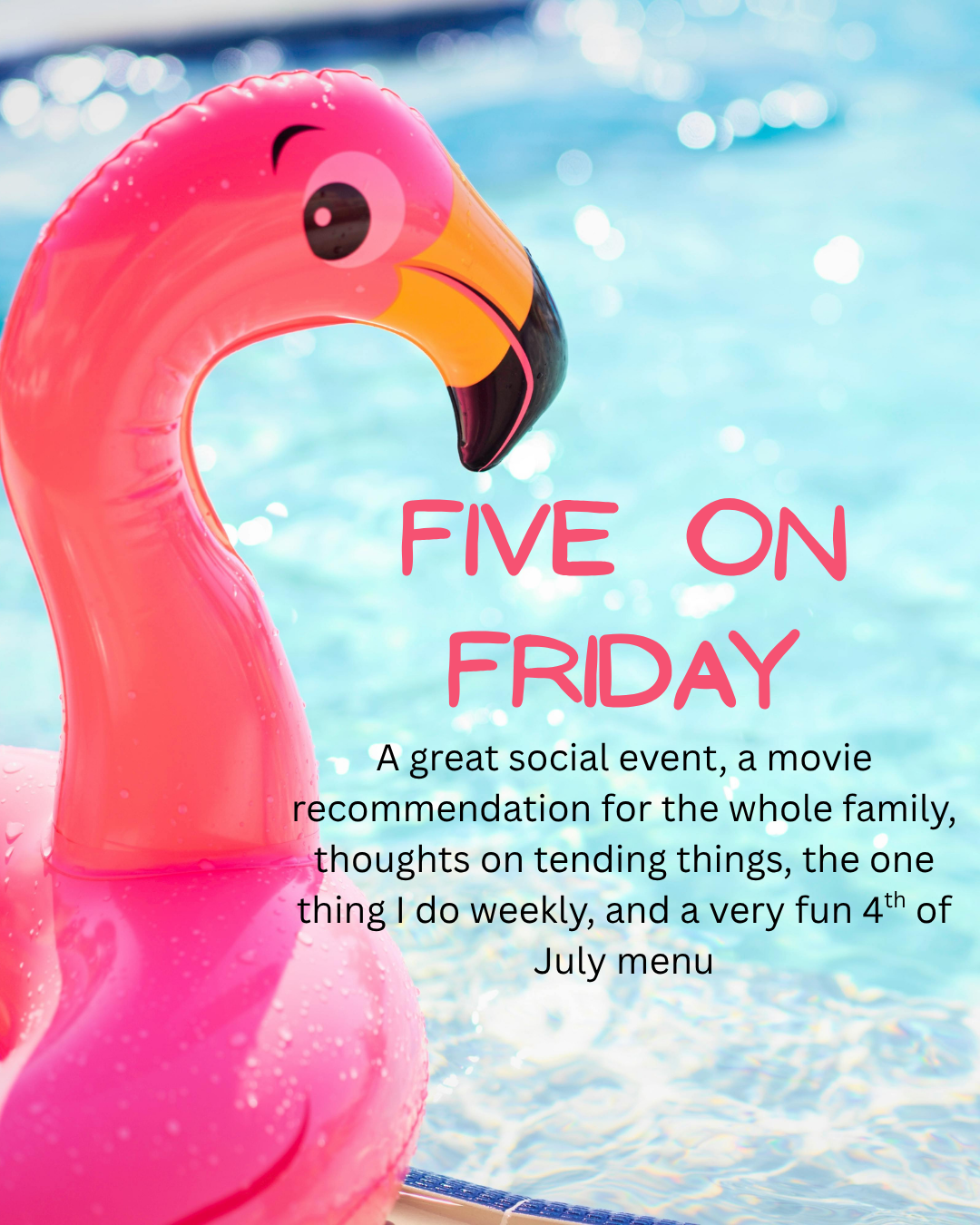 Five on Friday