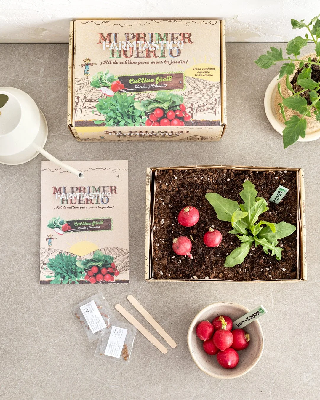 Kit de cultivo ecológico: Mi Primer Huerto