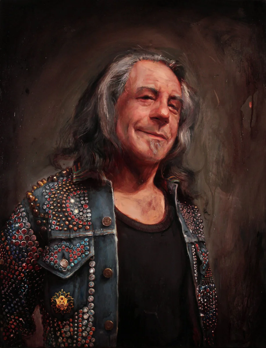 'Portrait of Billy Shire', oil on canvas, 26" x 20", 2011, Collection of Billy Shire