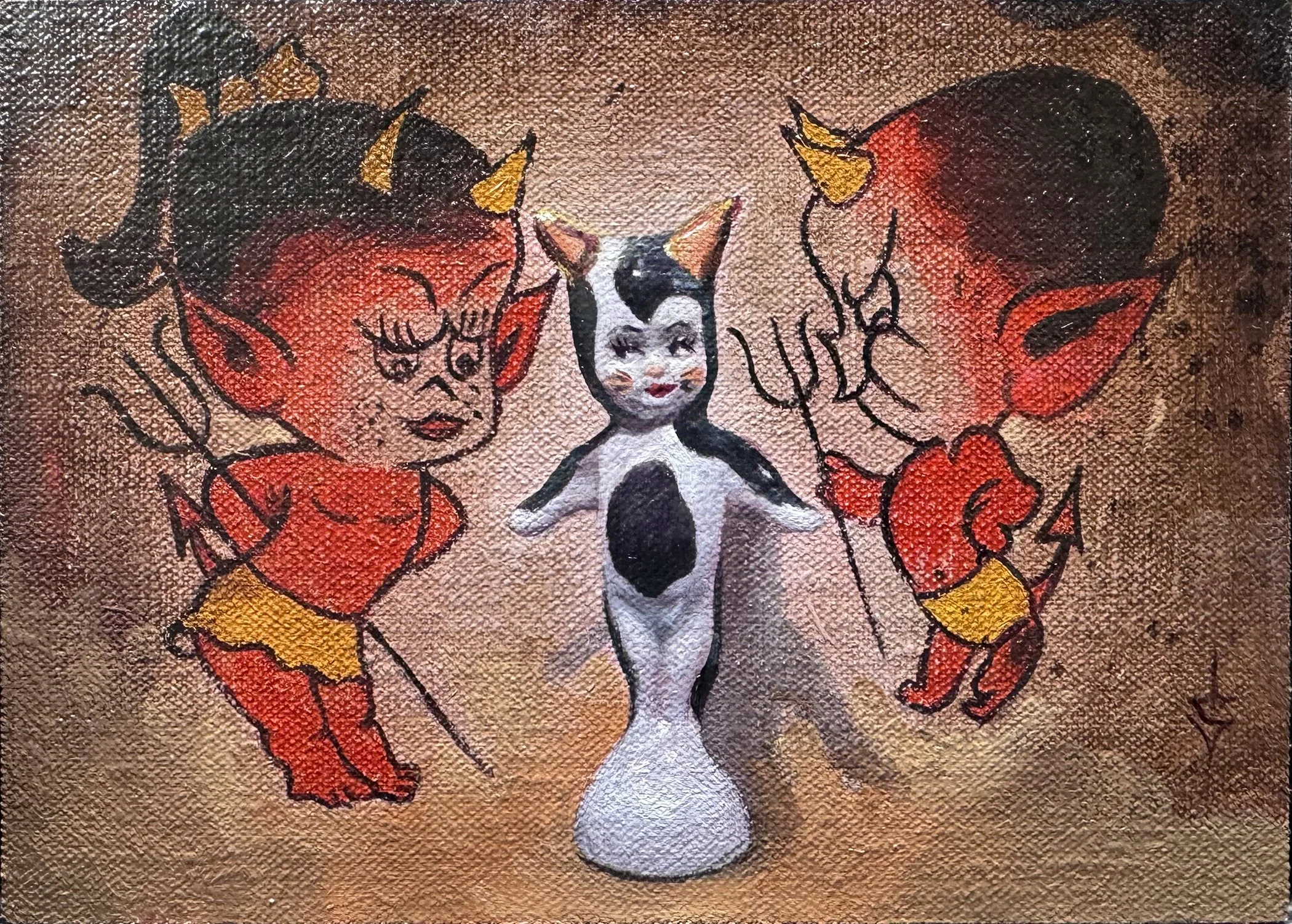  oil on linen panel, 5” x 7”, 2026 
