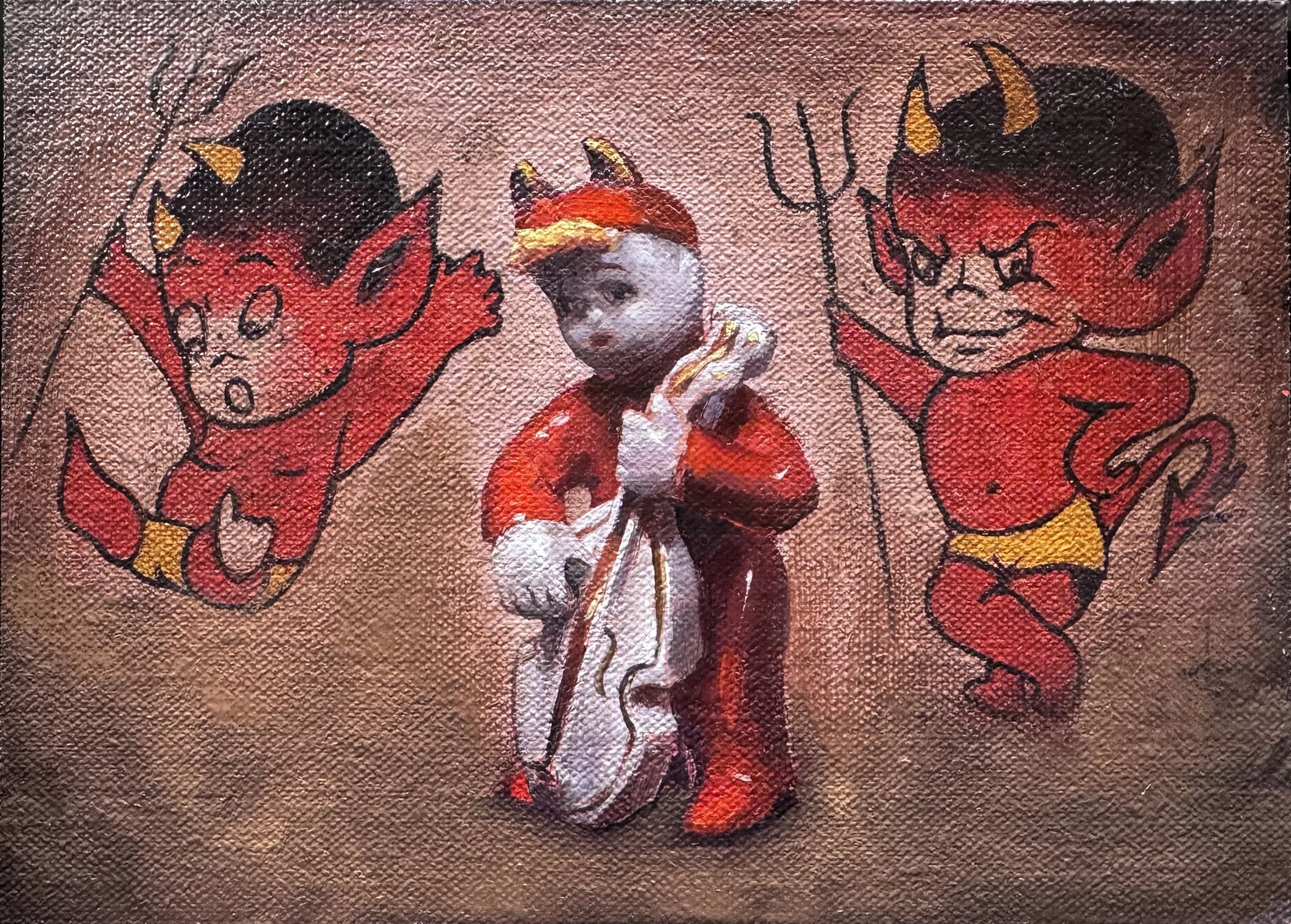  oil on linen panel, 5” x 7”, 2026 