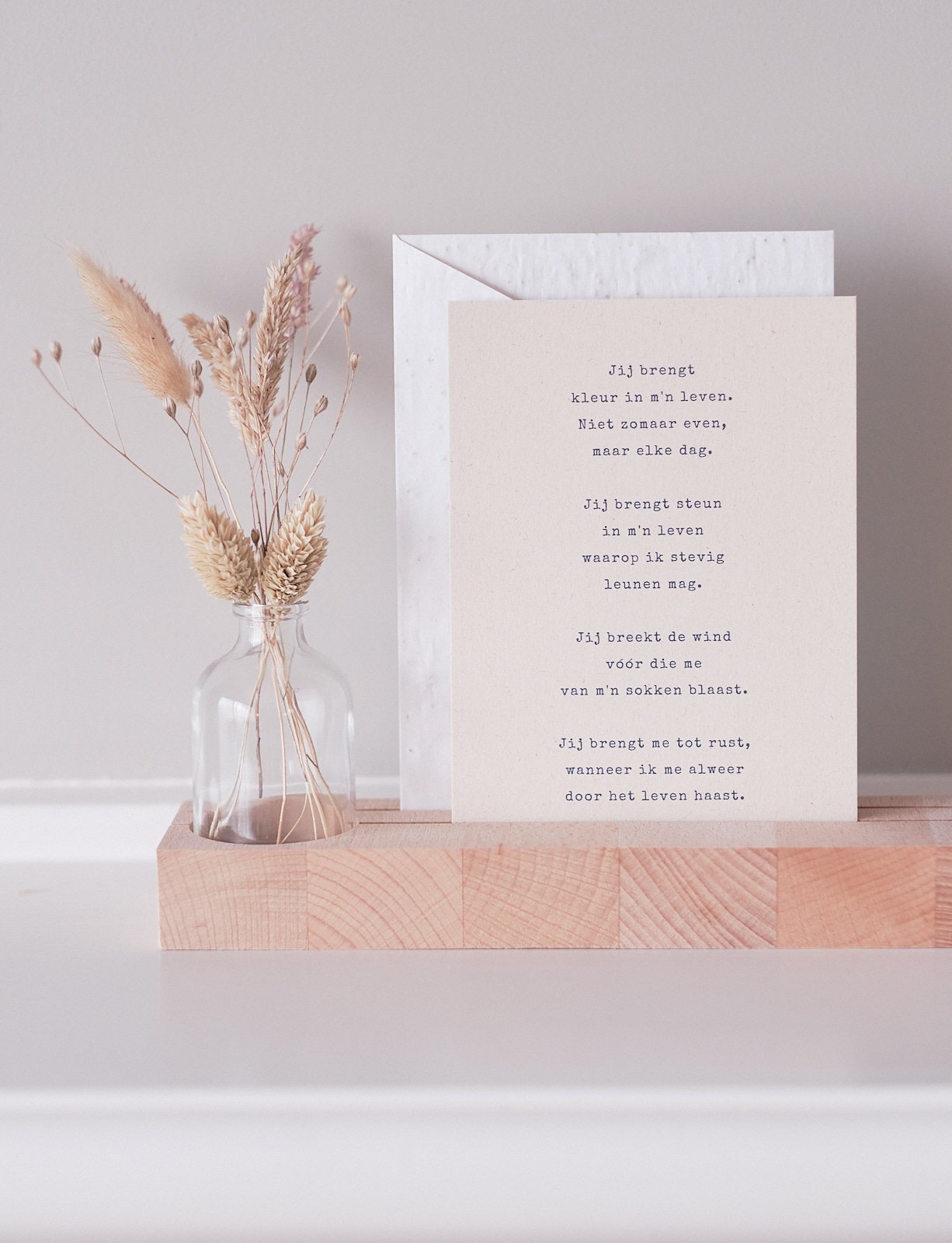 'JIJ BENT VOOR MIJ' - groeienvelop