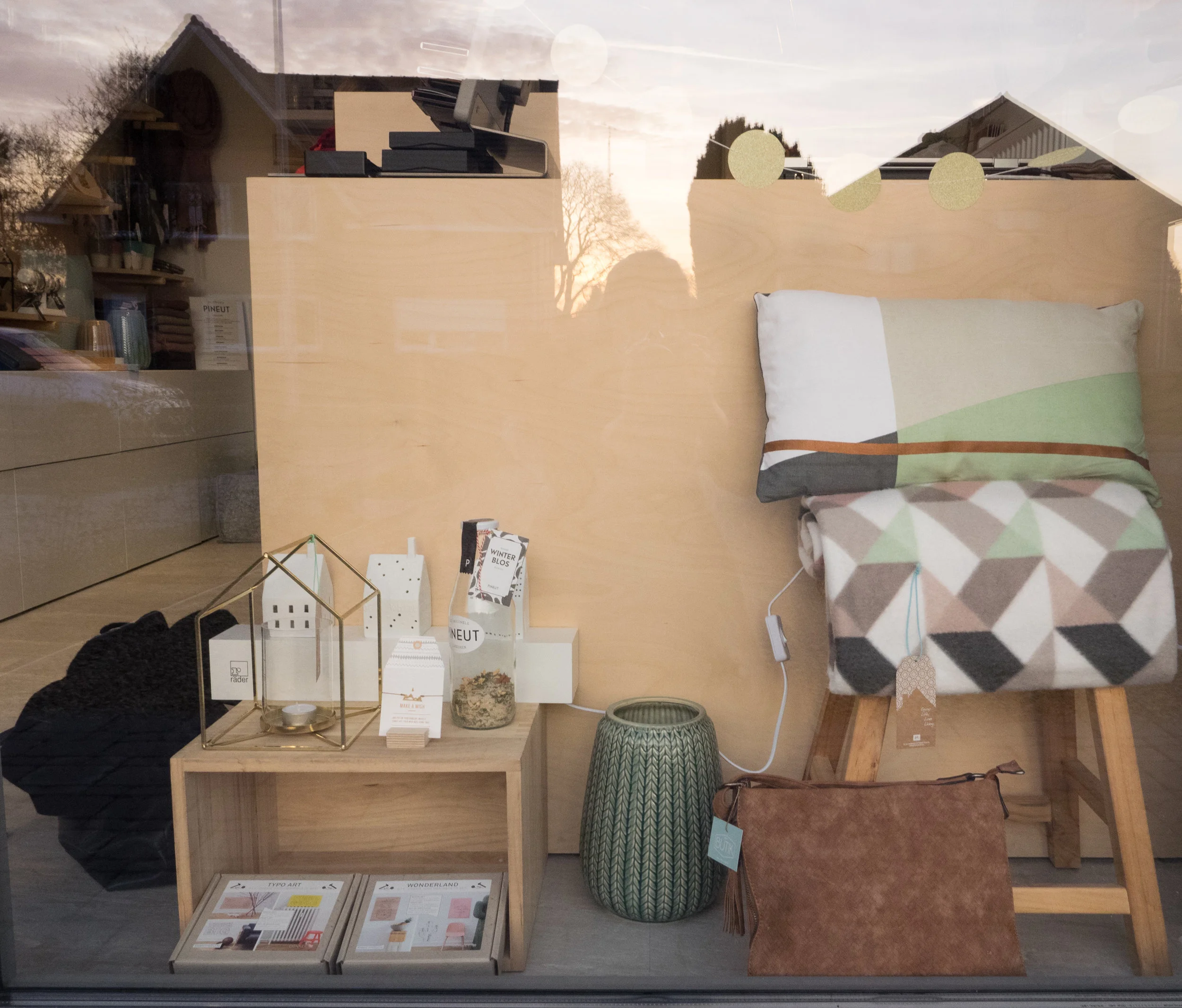 The lovely window display.