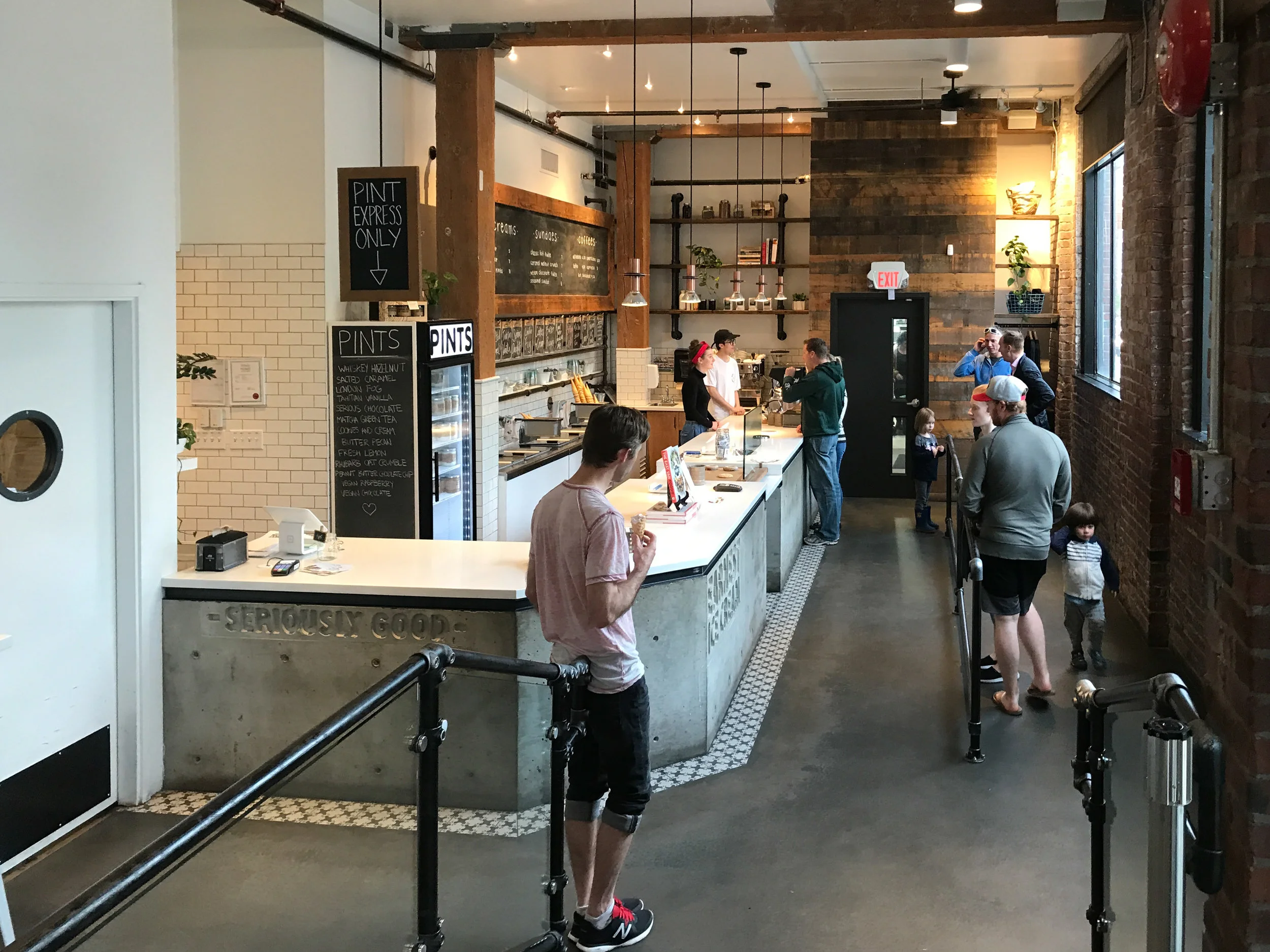The scoop store at Quebec Street.