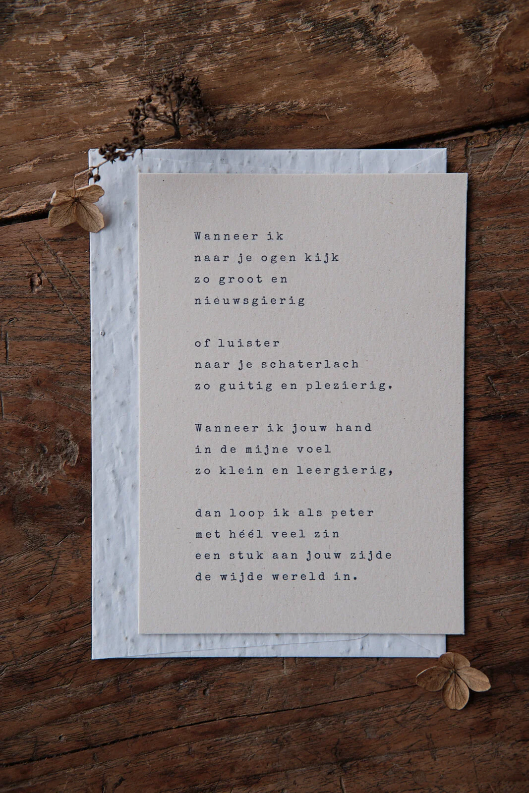 'FIERE PETER' - groeienvelop