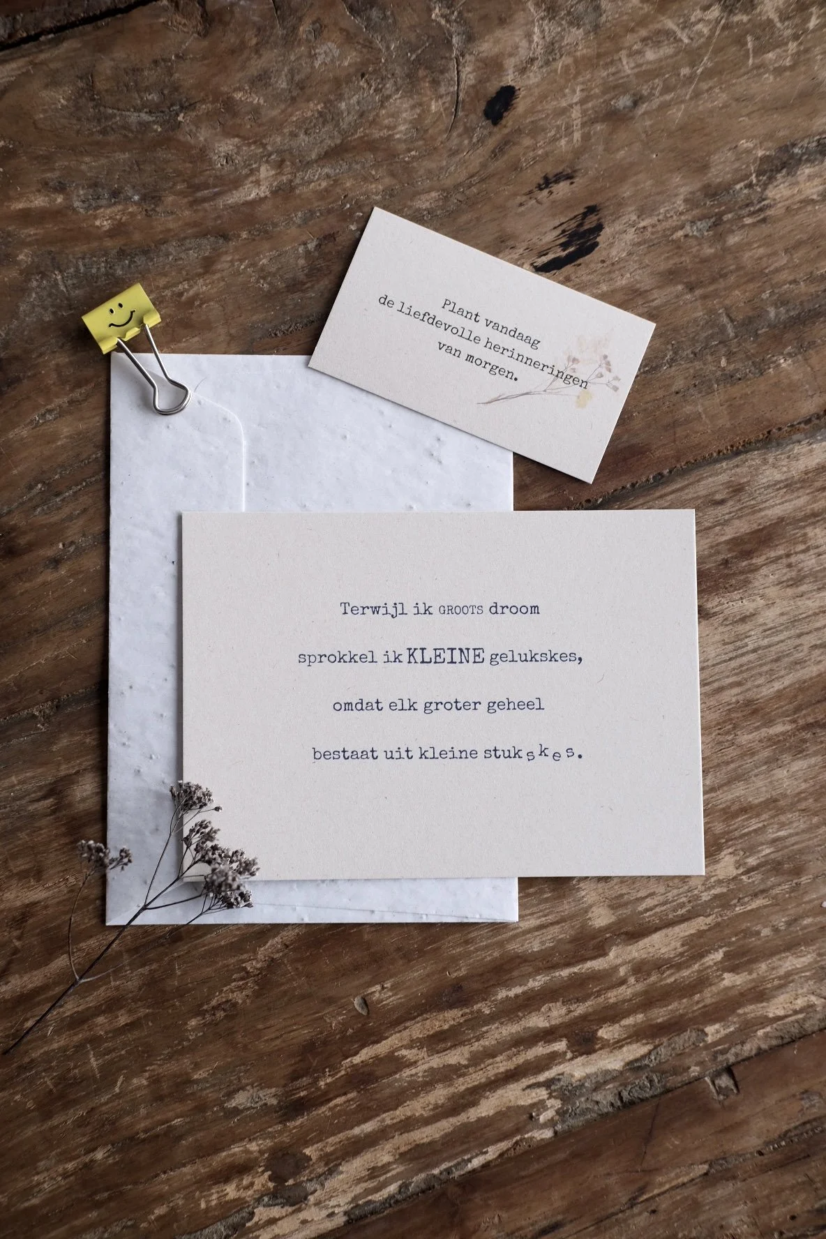 'GELUKSKES' - groeienvelop