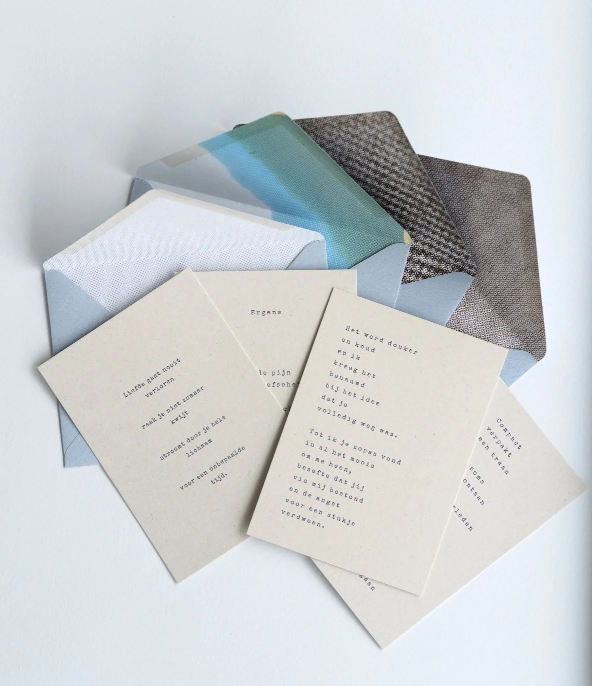 Kaart + Gerecycleerde Billboard Envelop
