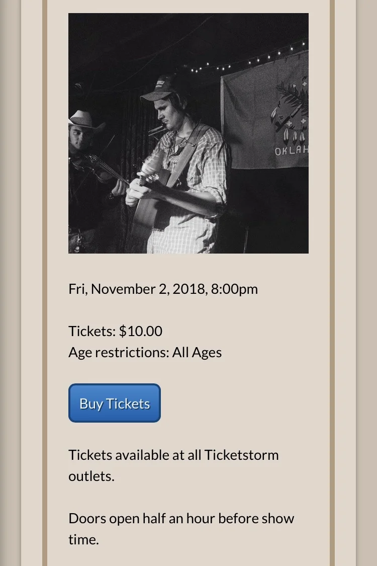 Catch Dan Martin &amp; Beau Roberson at The Blue Door 