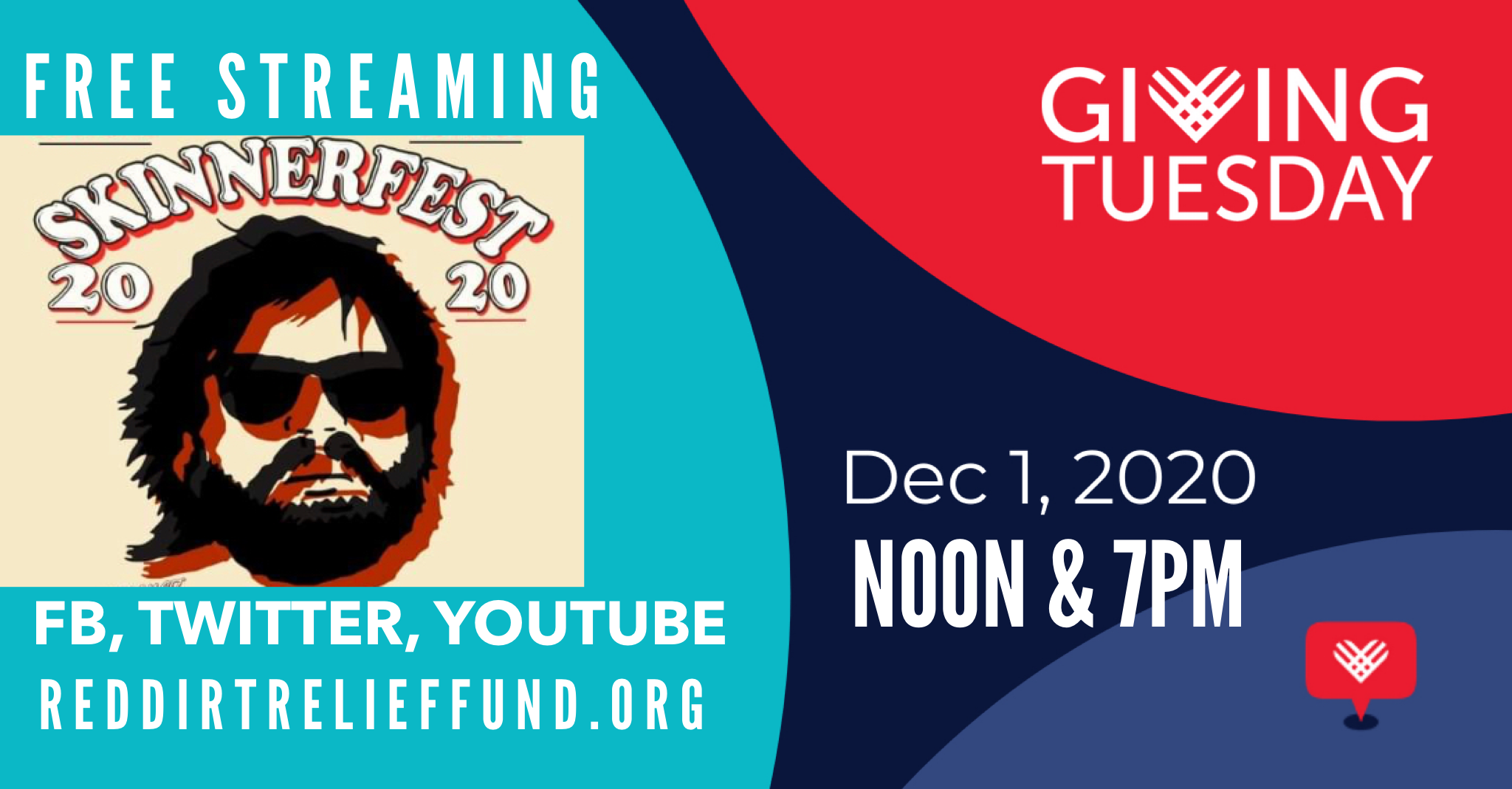 Red Dirt Relief Fund will stream free “Skinnerfest” encore on #GivingTuesday