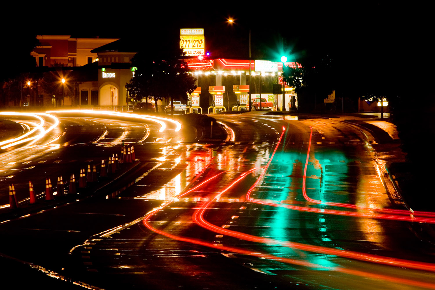 Rainy Night in Maitland