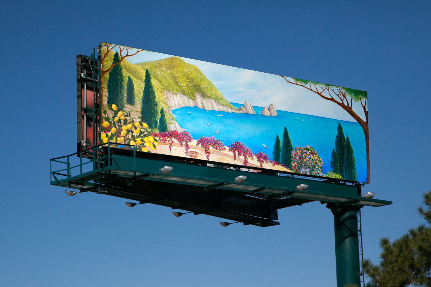 Eliza Pineau Casler Painting Billboard