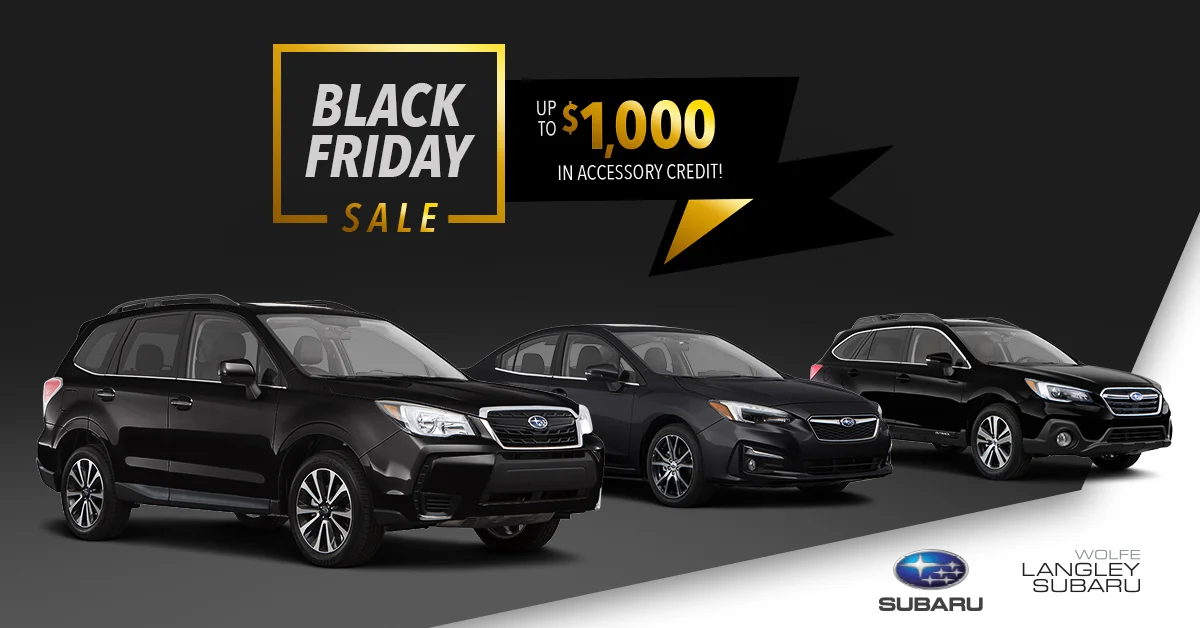 This also went for sales that were wide spread over several dealerships. Black Friday was an example of that.