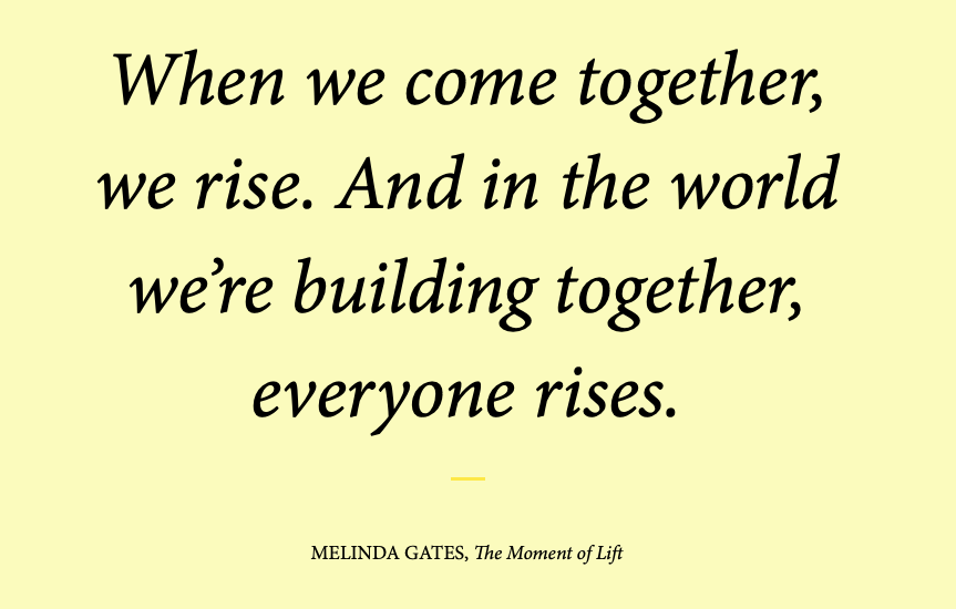 Message from The Bill and Melinda Gates Foundation.