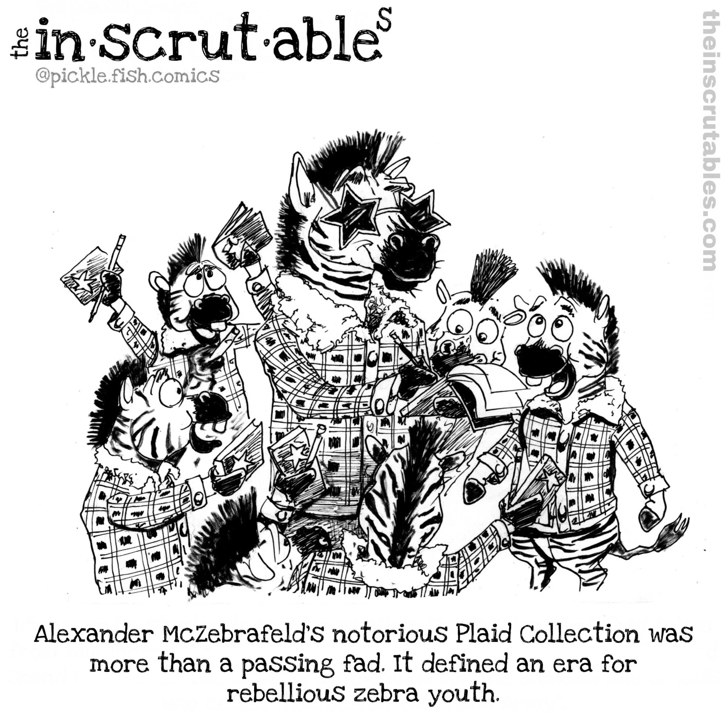 #285: Alexander McZebrafeld's Notorious Plaid Collection