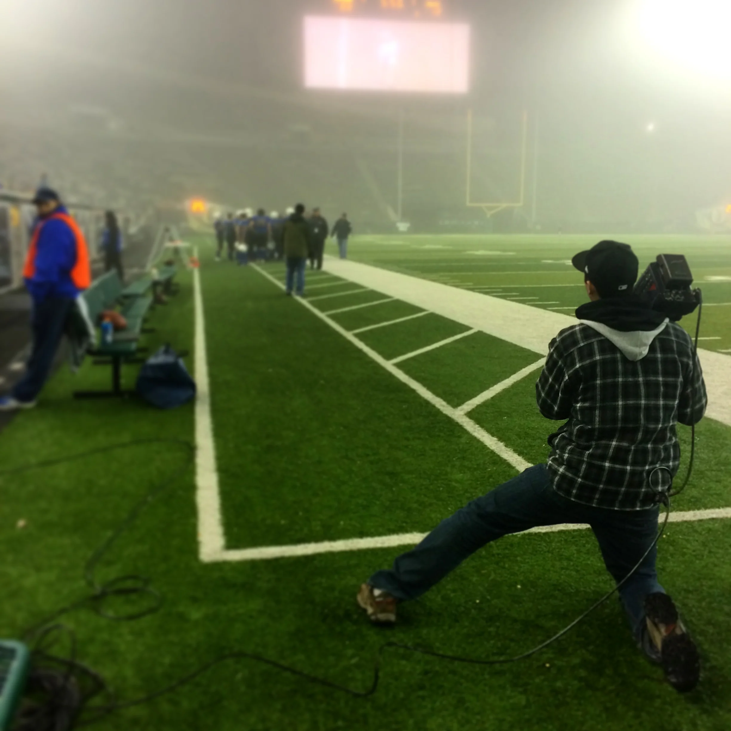 Running Camera for Oregon State Pop Warner Championships