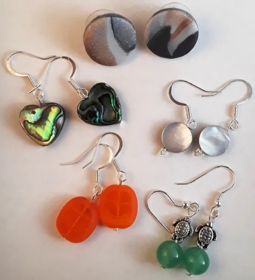 New earrings by Jeana, available soon in store. 