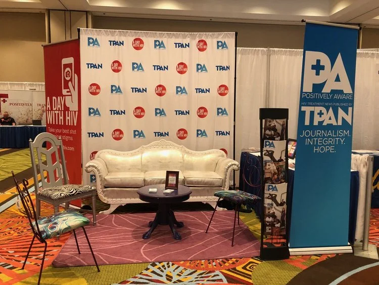 Andee’s furniture at TPAN’s booth at USCA2018. Visit www.tpan.com to learn more.