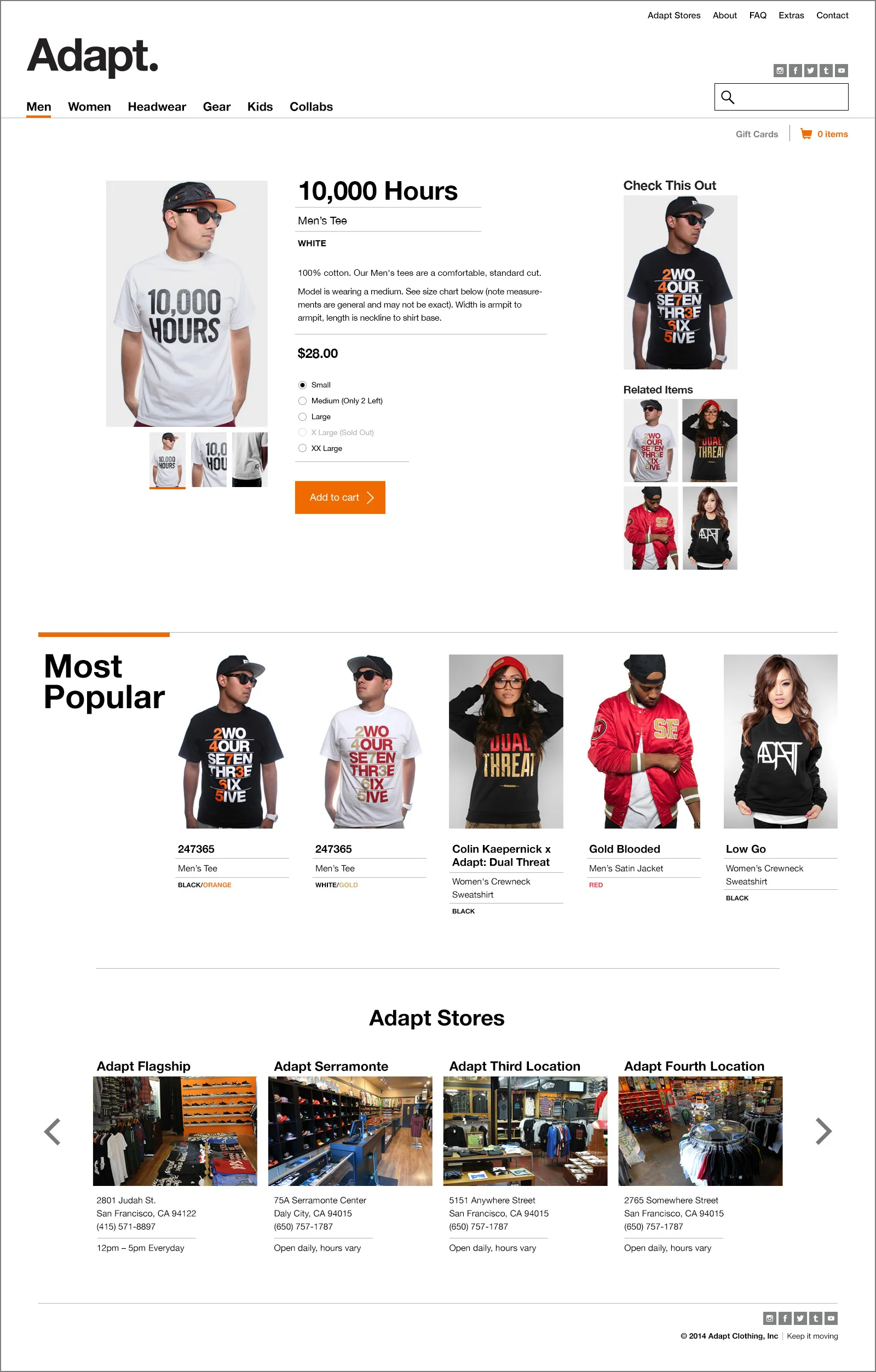 Product Detail Page