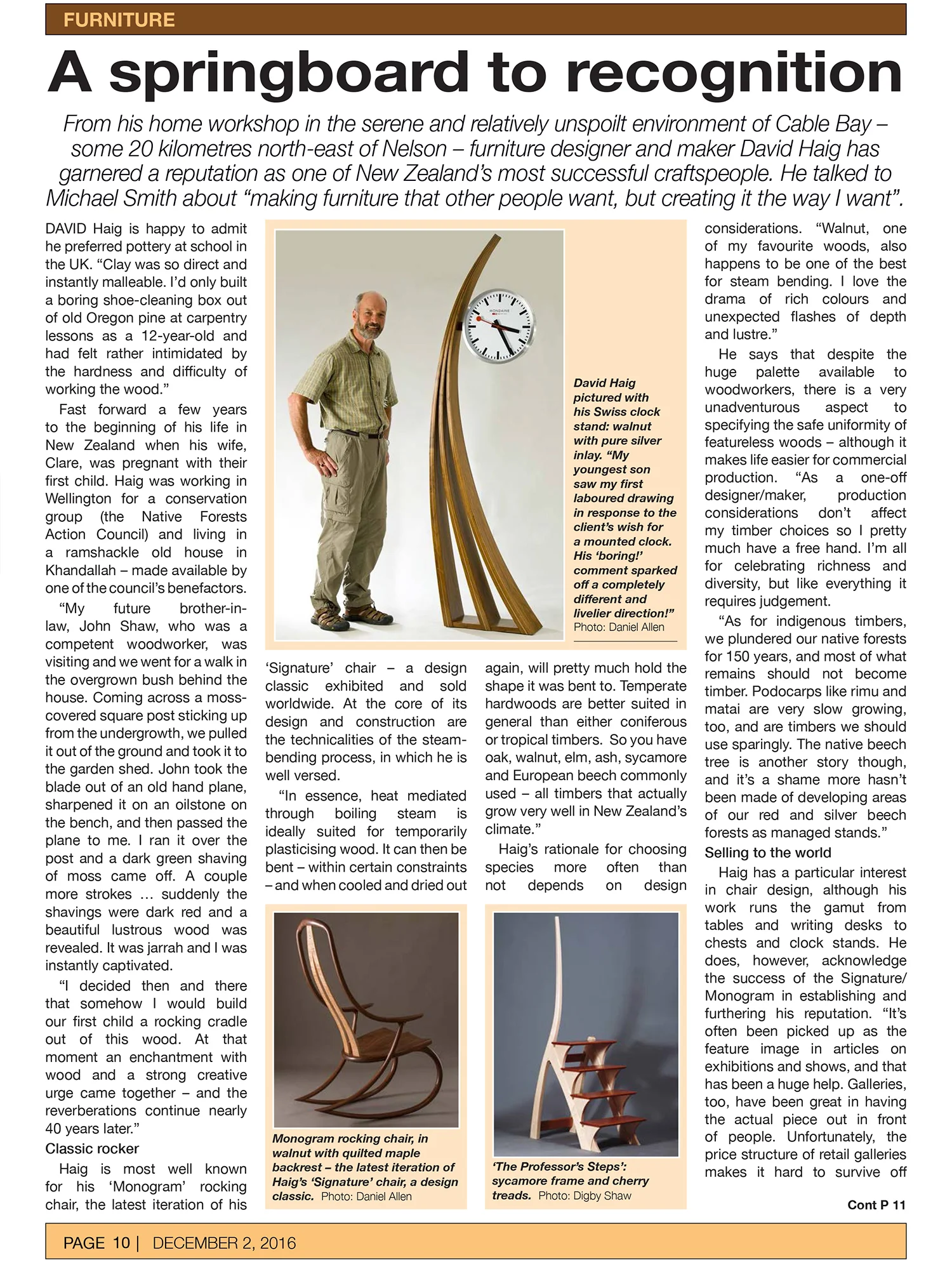 Timber Forestry  A springboard to recognition