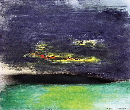 Florida Abstracted Moonlight Myakka River Darby Bannard.jpg