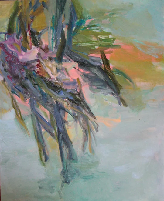 Florida Abstracted Nage V Oil on Canvas 60 x 48 Jeffcoat.jpeg