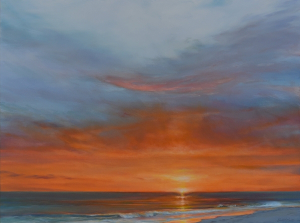   Florida Sky 42  oil on board, 30" x 40" 2016 