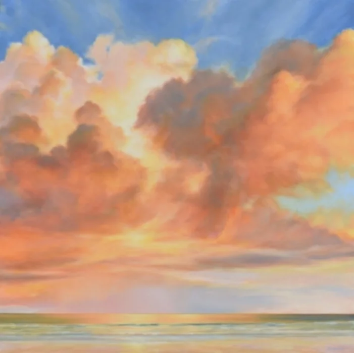   Florida Sky 41  oil on board, 36" x 36"&nbsp; 2016 