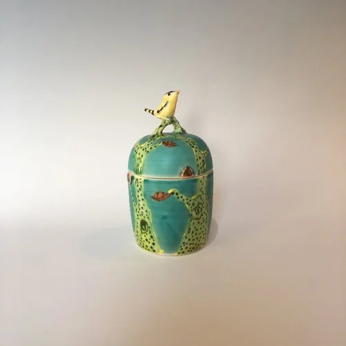 porcelain vessel, sold