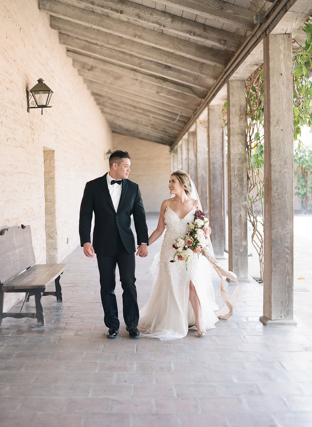 Fine Art Santa Barbara California Wedding with Fine Art Details and Florals