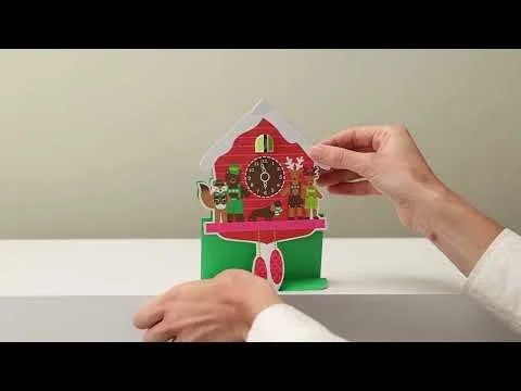 Holiday Cuckoo Clock Pop-Up Cards - Set of 8 | MoMA Design Store