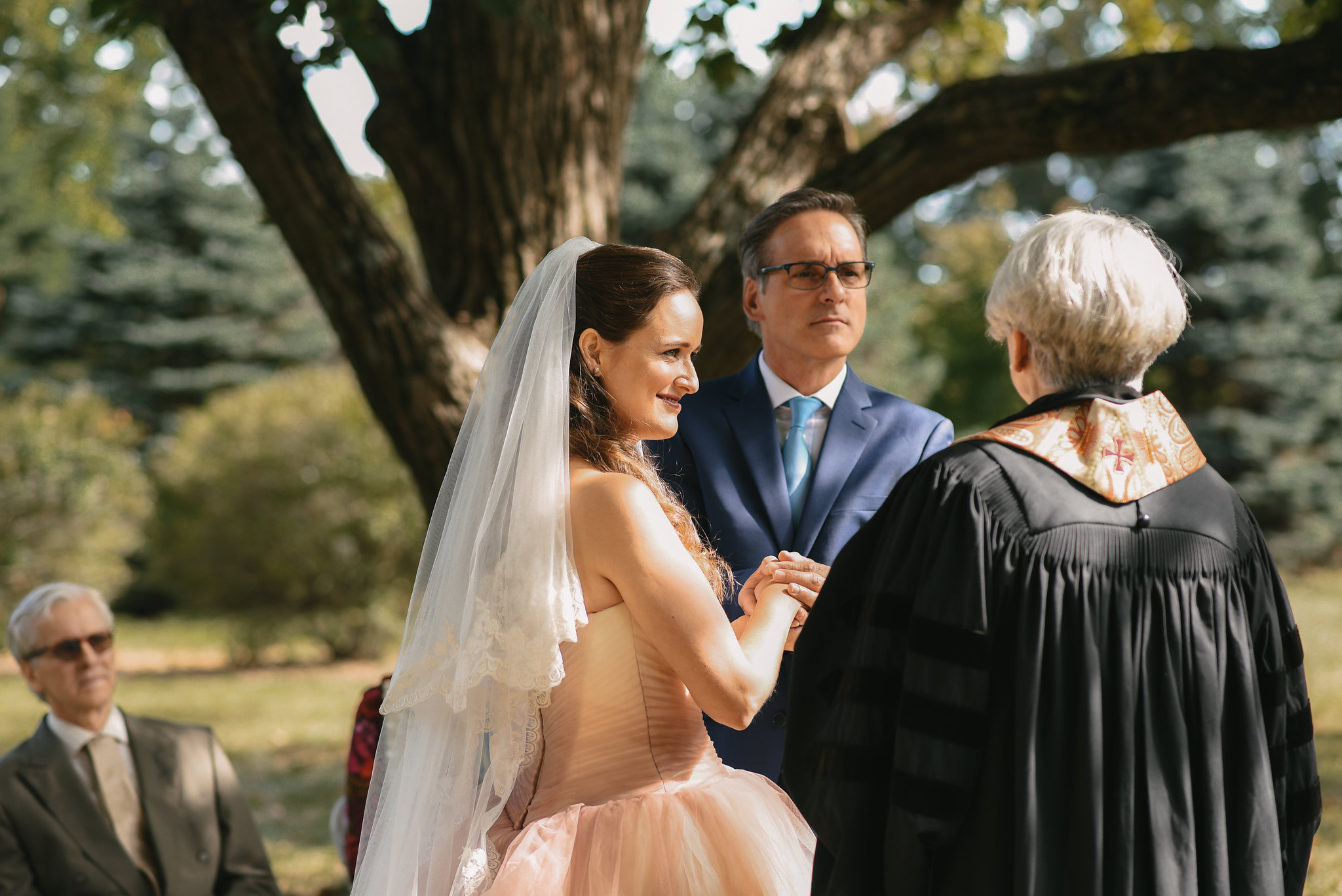 Vintage, DIY, Rustic, Germantown, Baltimore Wedding Photographer, Alternative, Casual, Outdoor Wedding, Church Wedding, Whimsical, Campground, Bridge and Groom, Wedding Ceremony, Lace Veil, The Vows