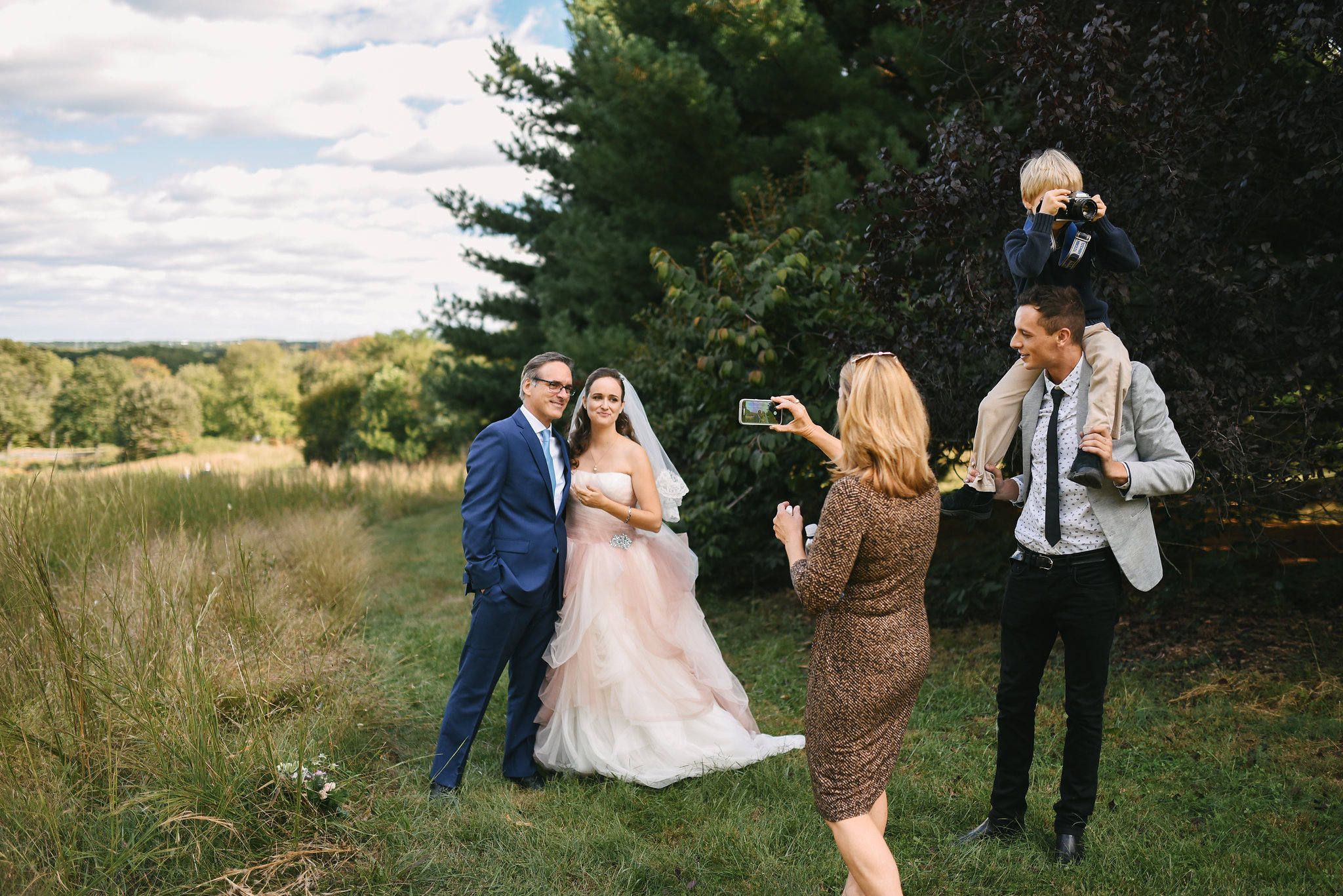 Vintage, DIY, Rustic, Germantown, Baltimore Wedding Photographer, Alternative, Casual, Outdoor Wedding, Church Wedding, Whimsical, Campground, Bride and Groom, Wedding Guests, Strapless Wedding Dress