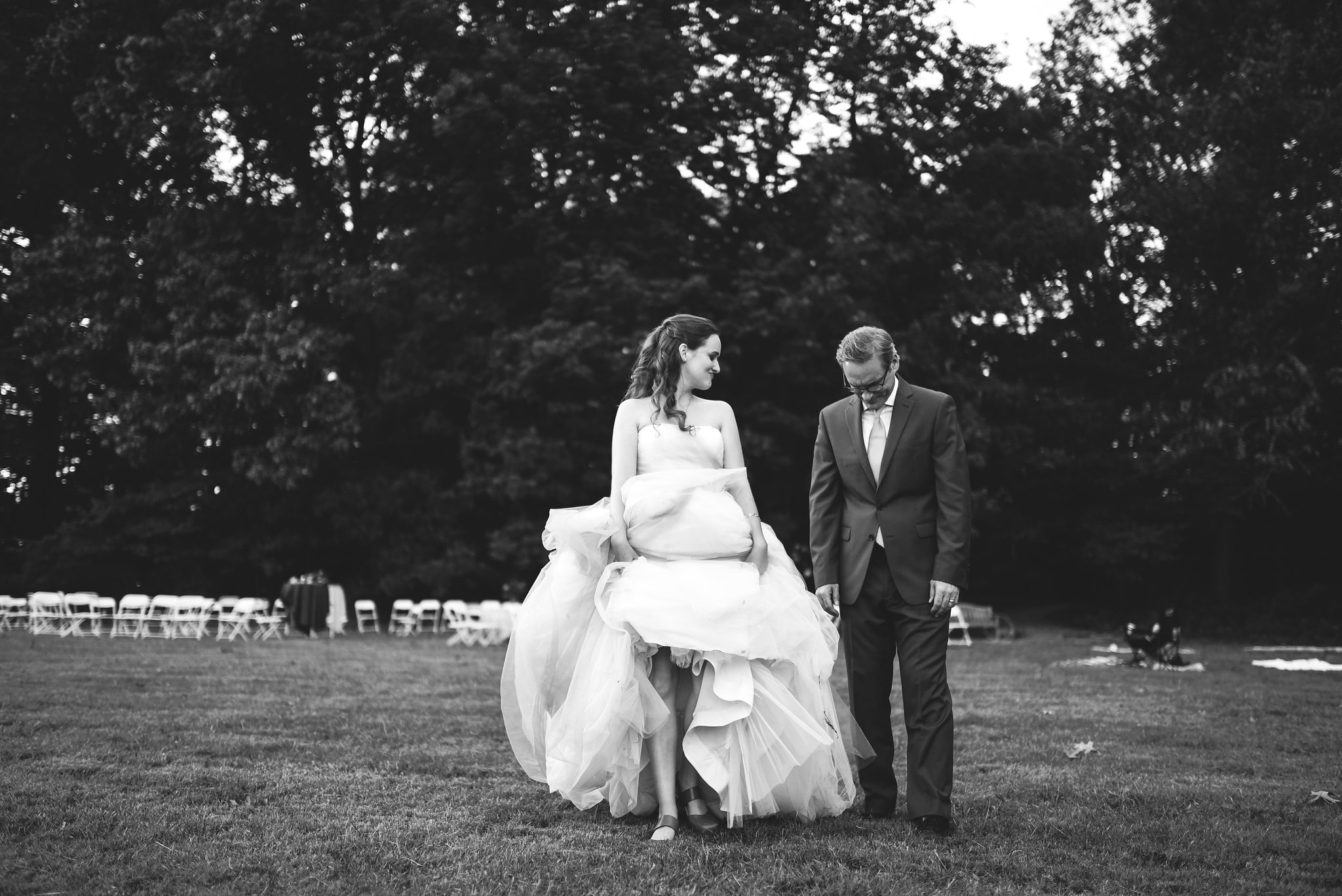 Vintage, DIY, Rustic, Germantown, Baltimore Wedding Photographer, Alternative, Casual, Outdoor Wedding, Church Wedding, Whimsical, Campground, Bride and Groom, Black and White Photo, Cute