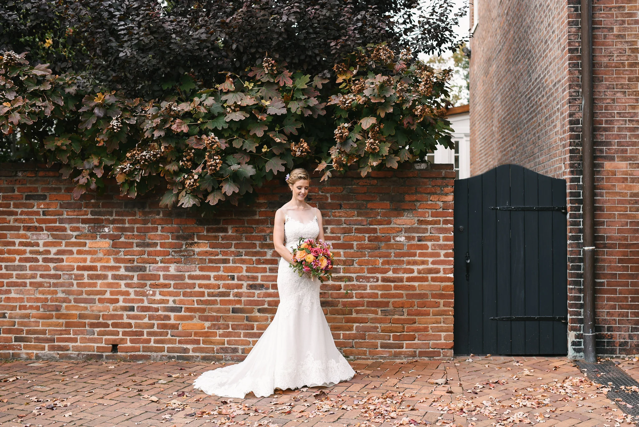 Rustic Old Town Alexandria Wedding in the Fall McKenzie Elizabeth