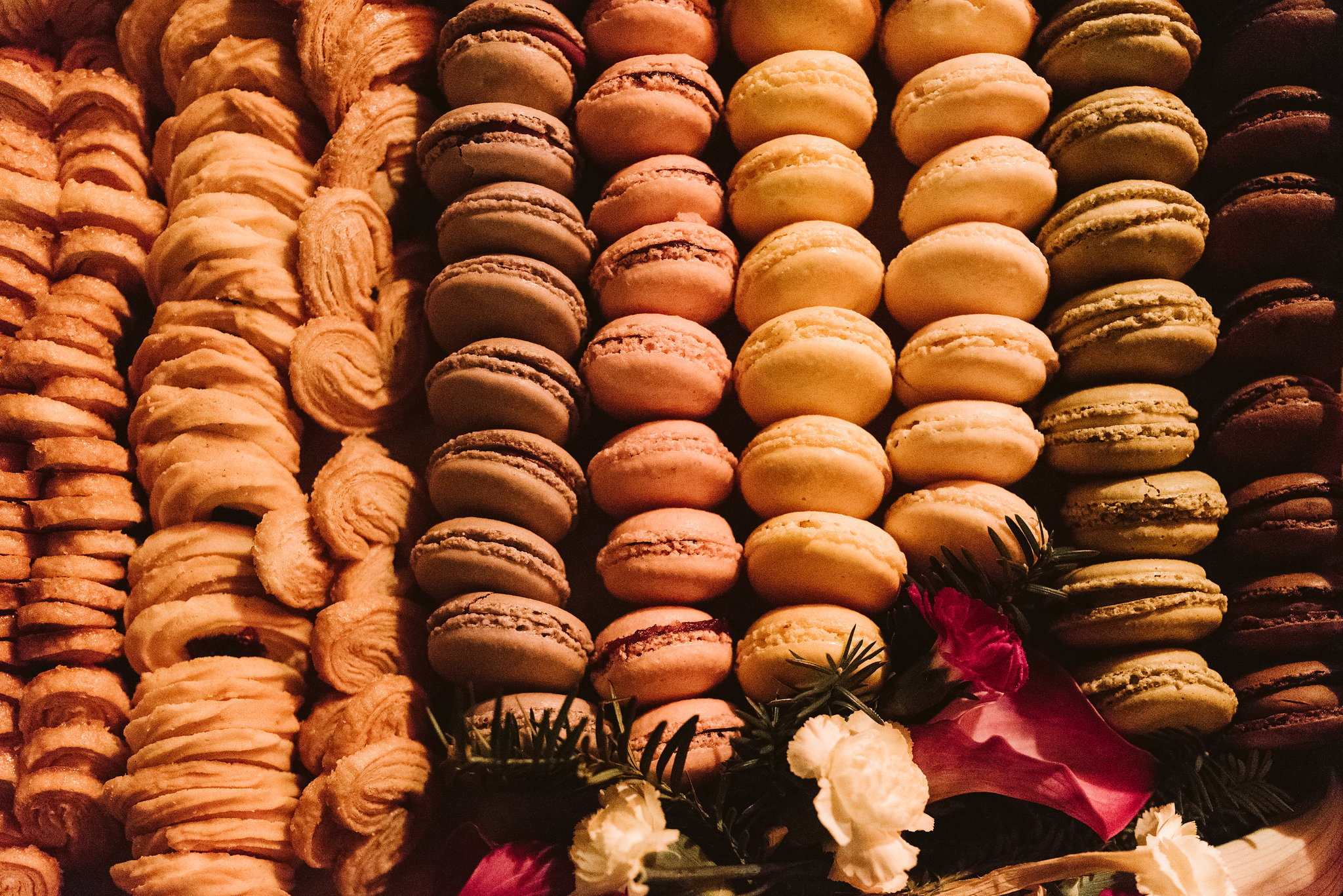  Baltimore, Maryland Wedding Photographer, Hampden, Eco-Friendly, Green, The Elm, Simple and Classic, Vintage, French Desserts at Reception, Rainbow Macarons, Patisserie Poupon 