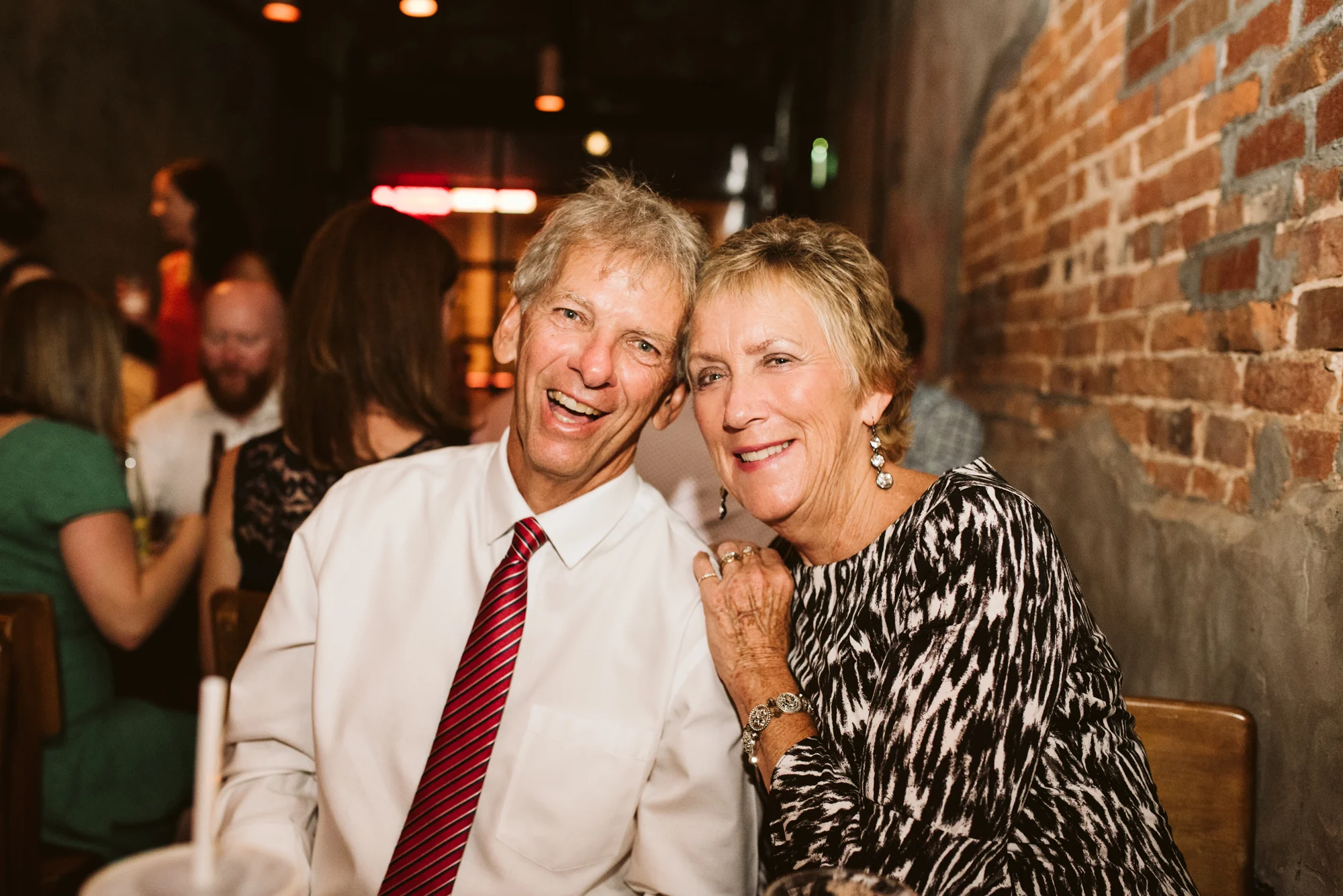 Outdoor Wedding, Casual, Simple, Baltimore, Maryland Wedding Photographer, Laid Back, September Wedding, Portrait of Wedding Guests at Reception