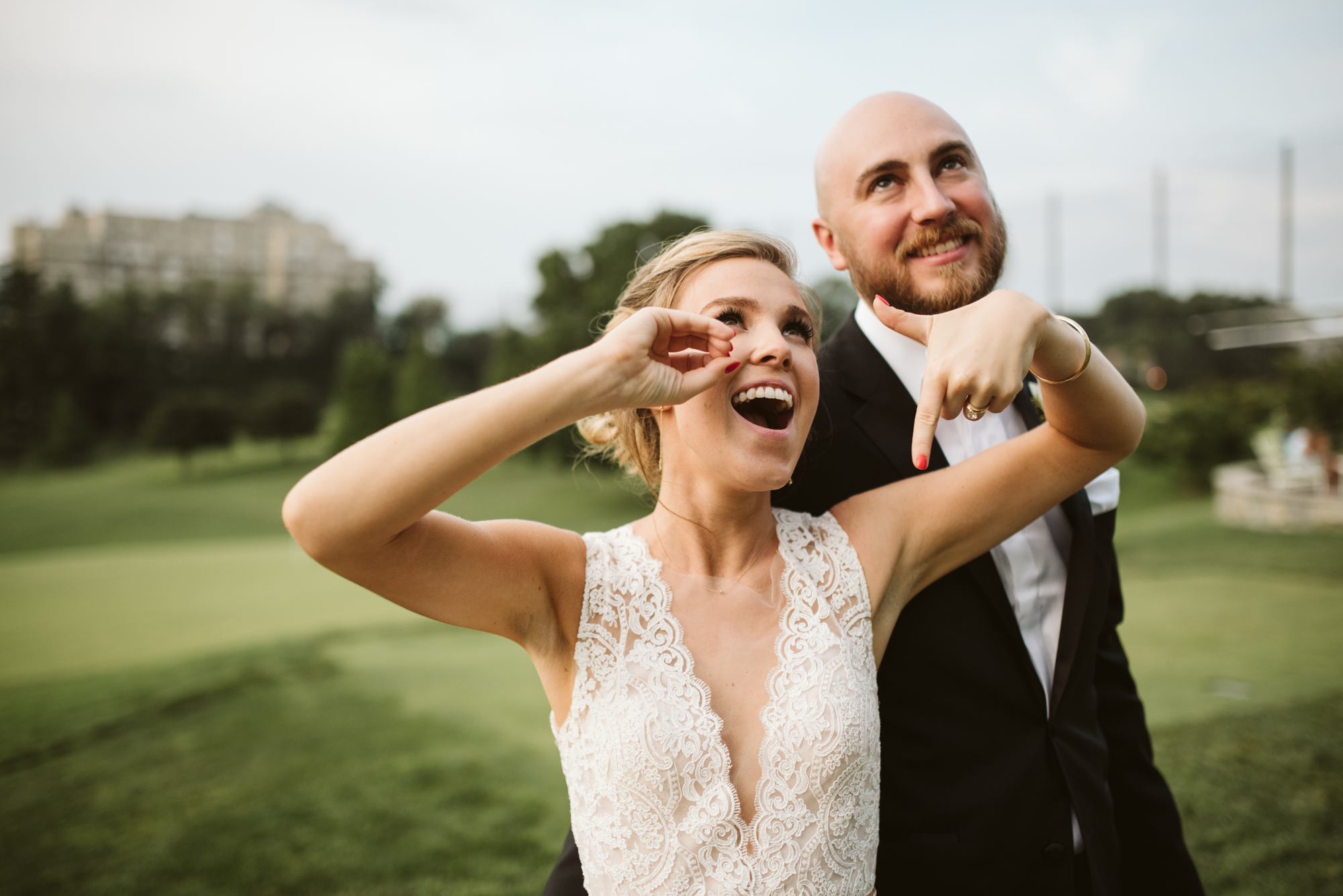 Elegant, Columbia Country Club, Chevy Chase Maryland, Baltimore Wedding Photographer, Classic, Traditional, Bride and Groom Having Fun and Laughing