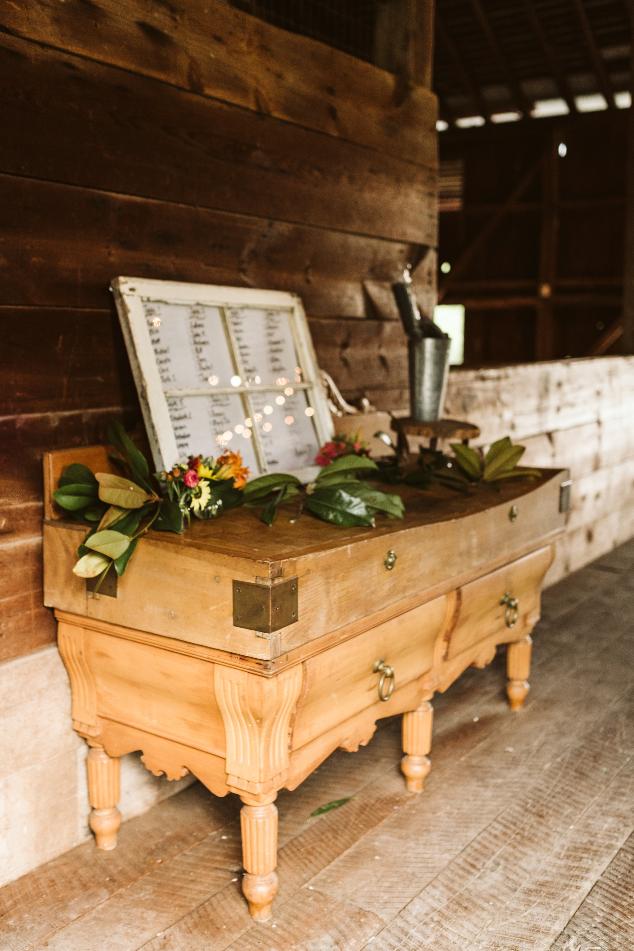 Rocklands Farm, Maryland, Intimate Wedding, Baltimore Wedding Photographer, Sungold Flower Co, Rustic, Romantic, Barn Wedding, Seating Chart of Window Pane, DIY Decor