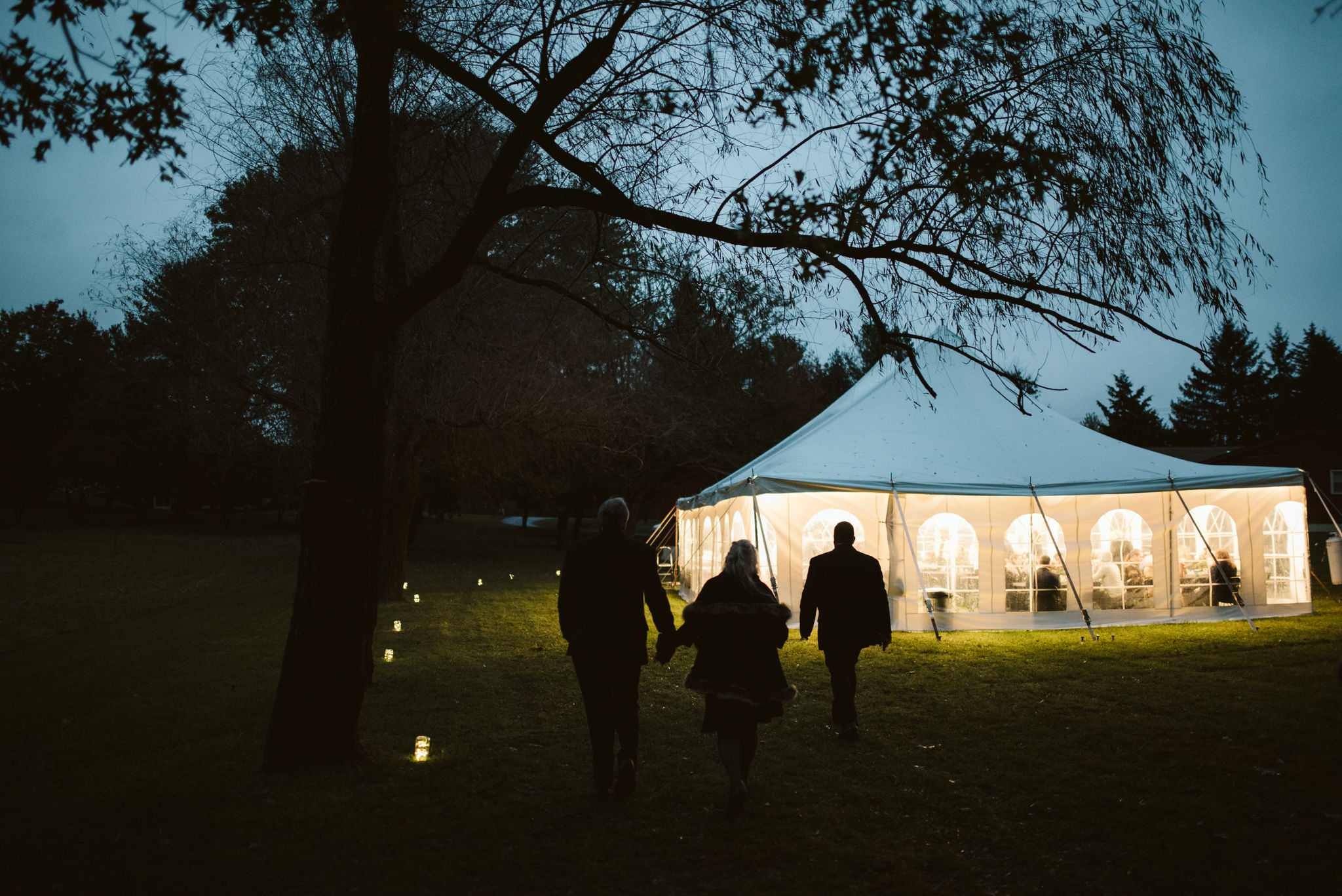 Maryland, Baltimore Wedding Photographer, Backyard Wedding, Fall, October, Dark Bohemian, Whimsical, Fun, Tent Setup for Backyard Reception, Fairy Lights in Mason Jars 