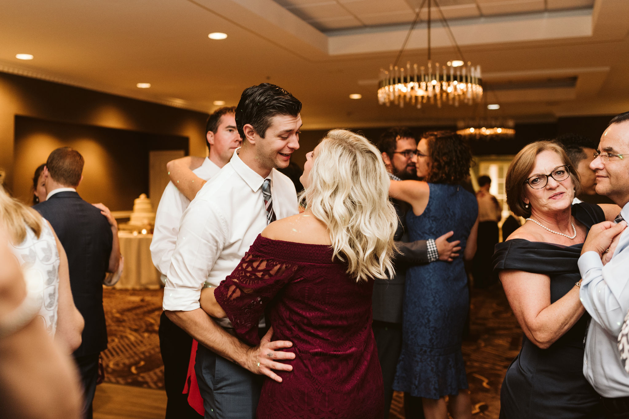  Phoenix Maryland, Baltimore Wedding Photographer, Eagle’s Nest Country Club, Classic, Romantic, Couple Dancing Together at Reception 