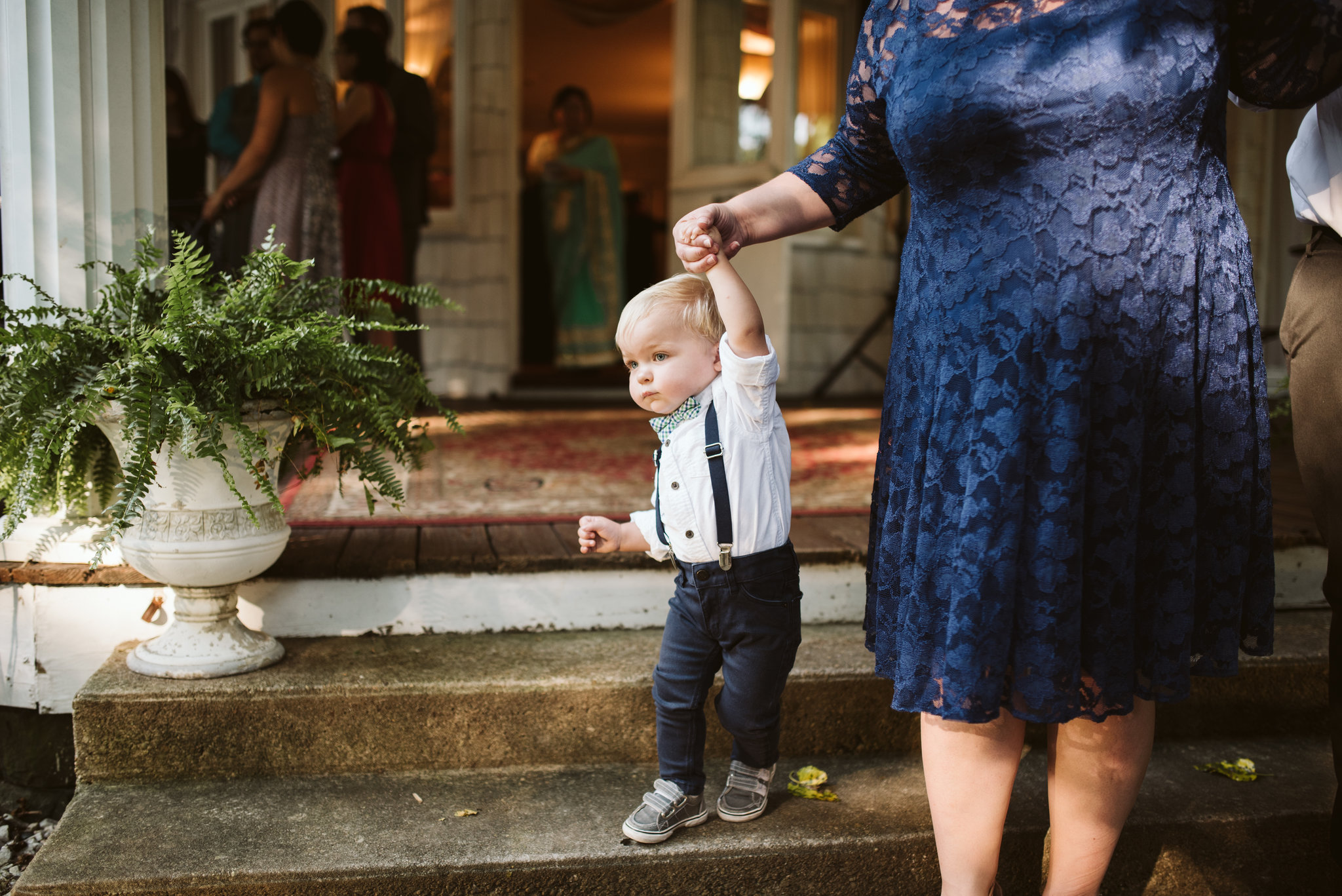  Ellicott City, Baltimore Wedding Photographer, Wayside Inn, Summer Wedding, Romantic, Traditional, Little Boy with Suspenders at Ceremony 