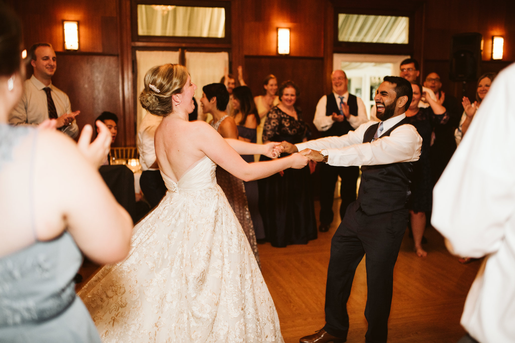  Ellicott City, Baltimore Wedding Photographer, Wayside Inn, Summer Wedding, Romantic, Traditional, Bride and Groom Dancing at Reception 