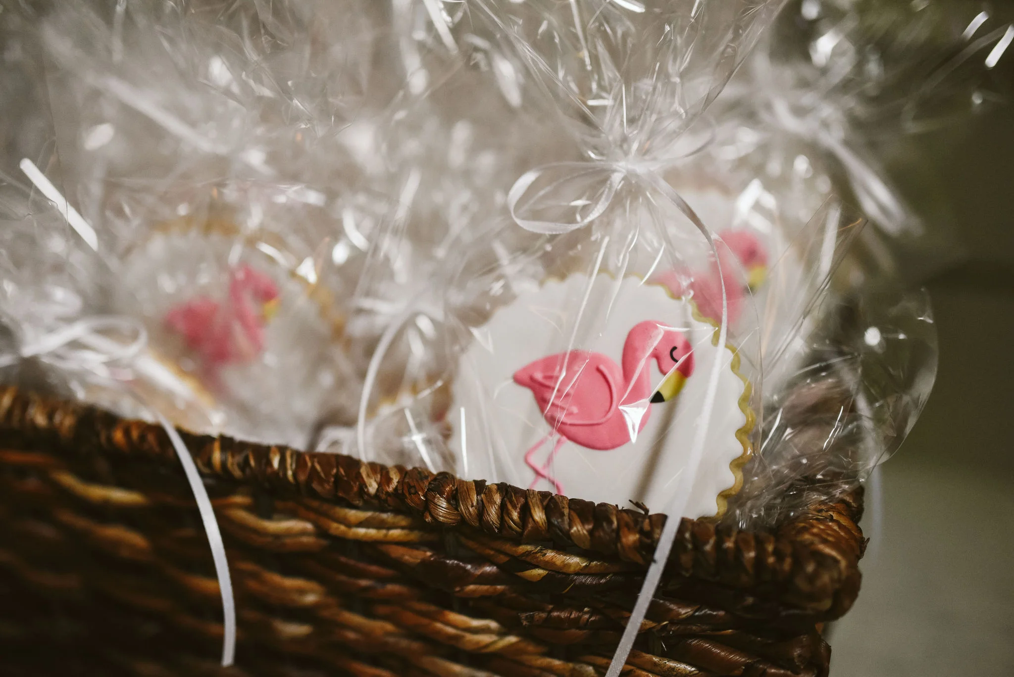 Hampden, Baltimore, Maryland Wedding Photographer, Garden Wedding, Classic, DIY, Romantic, Flamingo Cookies, Flamingo Wedding Favors