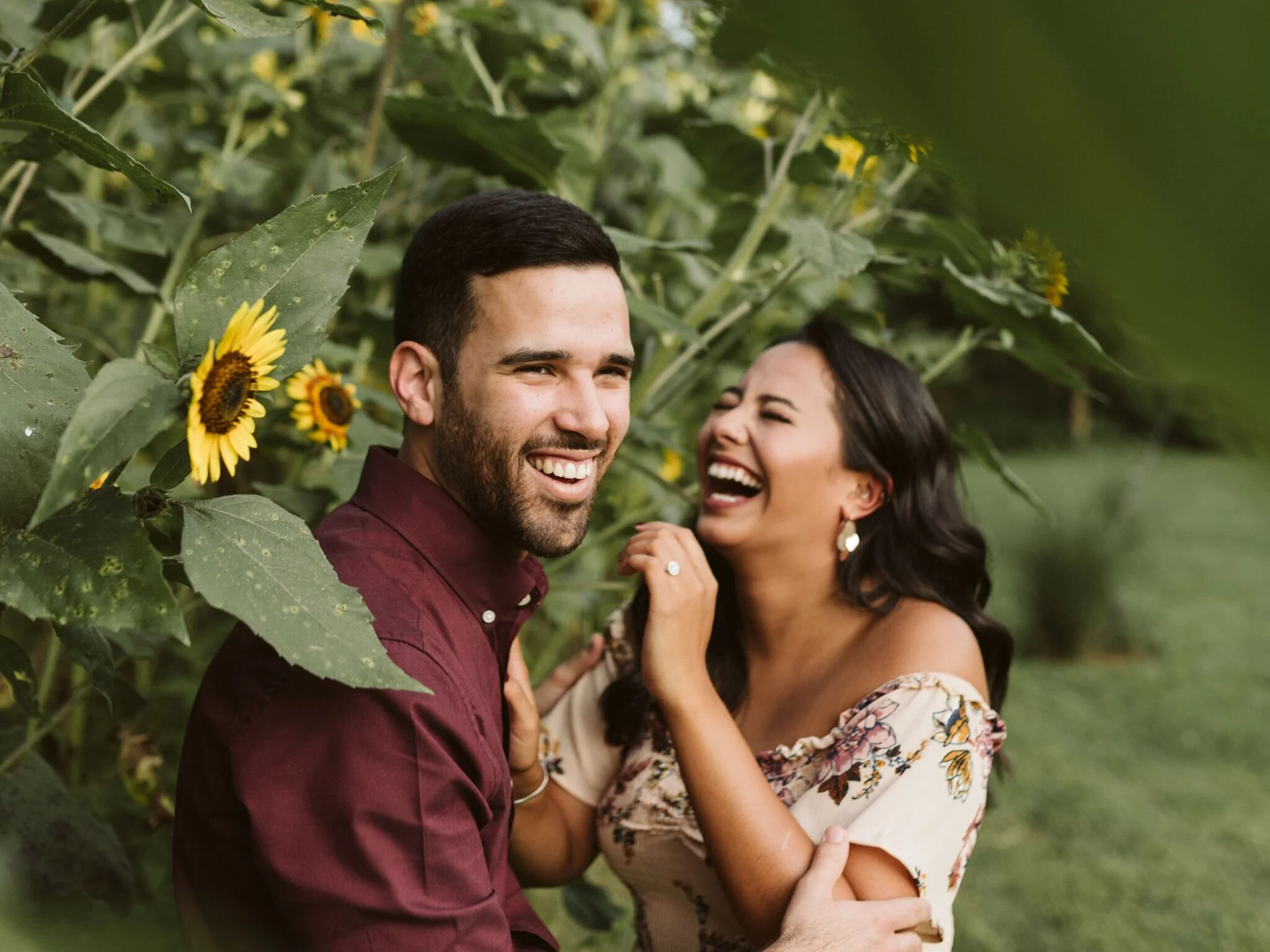 Frederick Engagement Session at Bend in the River Farm