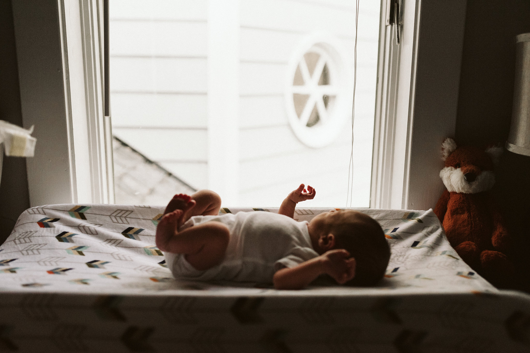 In Home Lifestyle Newborn Session with Finn 